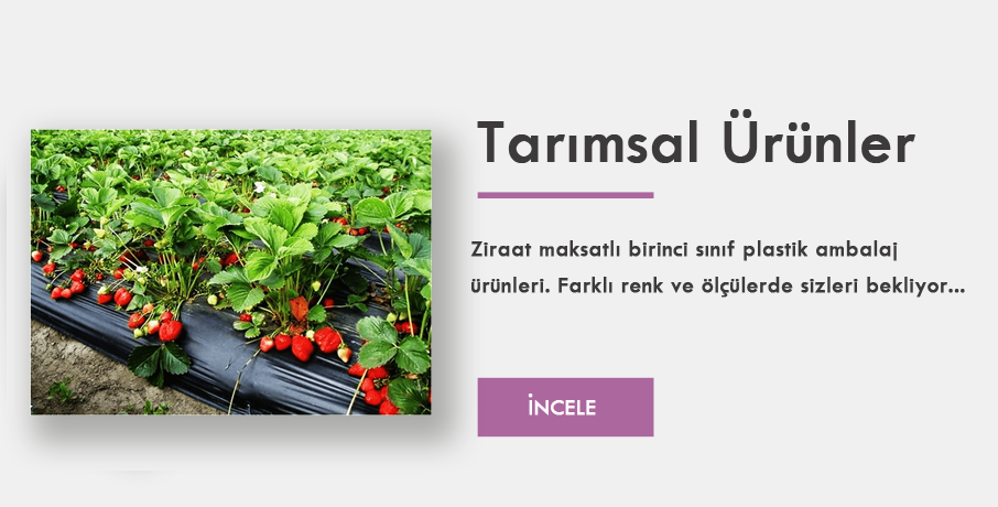 Tarımsal Ürünler